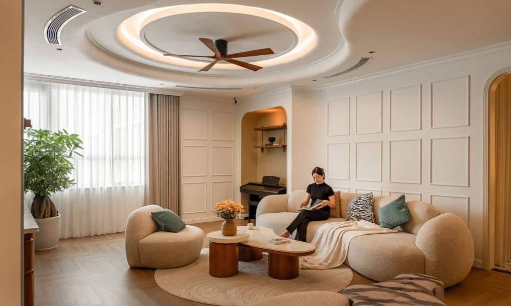 Căn hộ 161 m2 đủ không gian riêng cho trẻ nhỏ